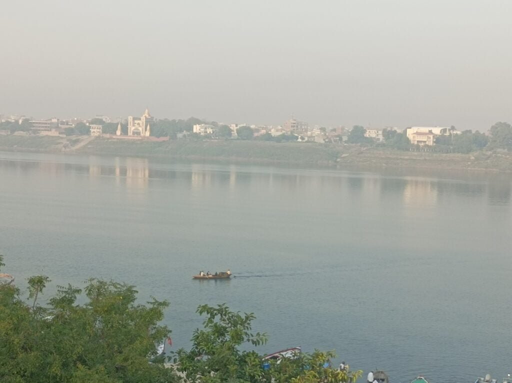 Ganga View From Ram Nagar Bridge Varanasi best scaled