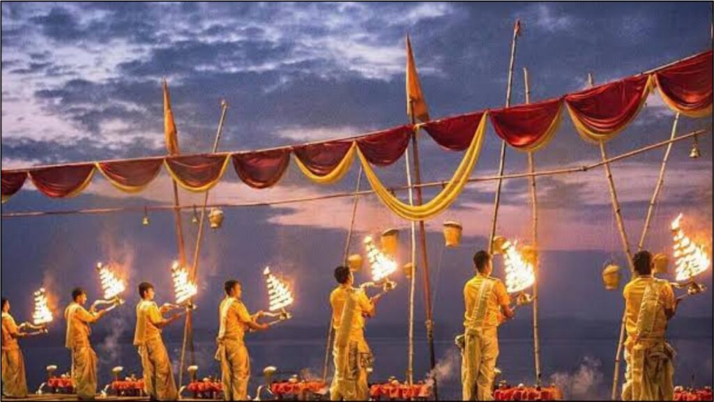 Assi Ghat Beautiful and Attractive Aarti Image Varanasi Best - Varanasi Best Images Free Downloads Assi Ghat Aarti Image Varanasi best