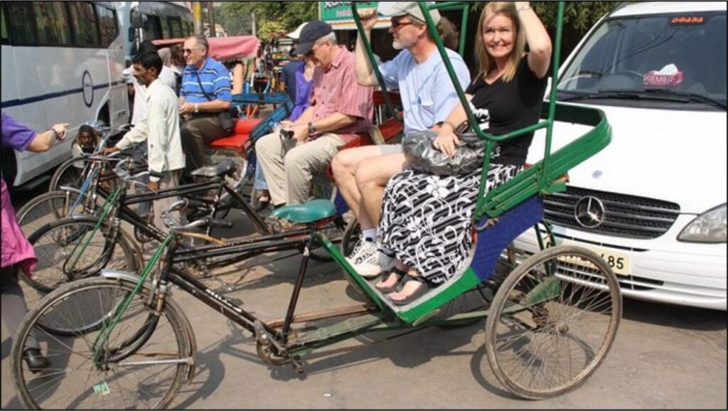 Cycle Rickshaw Image Varanasi best